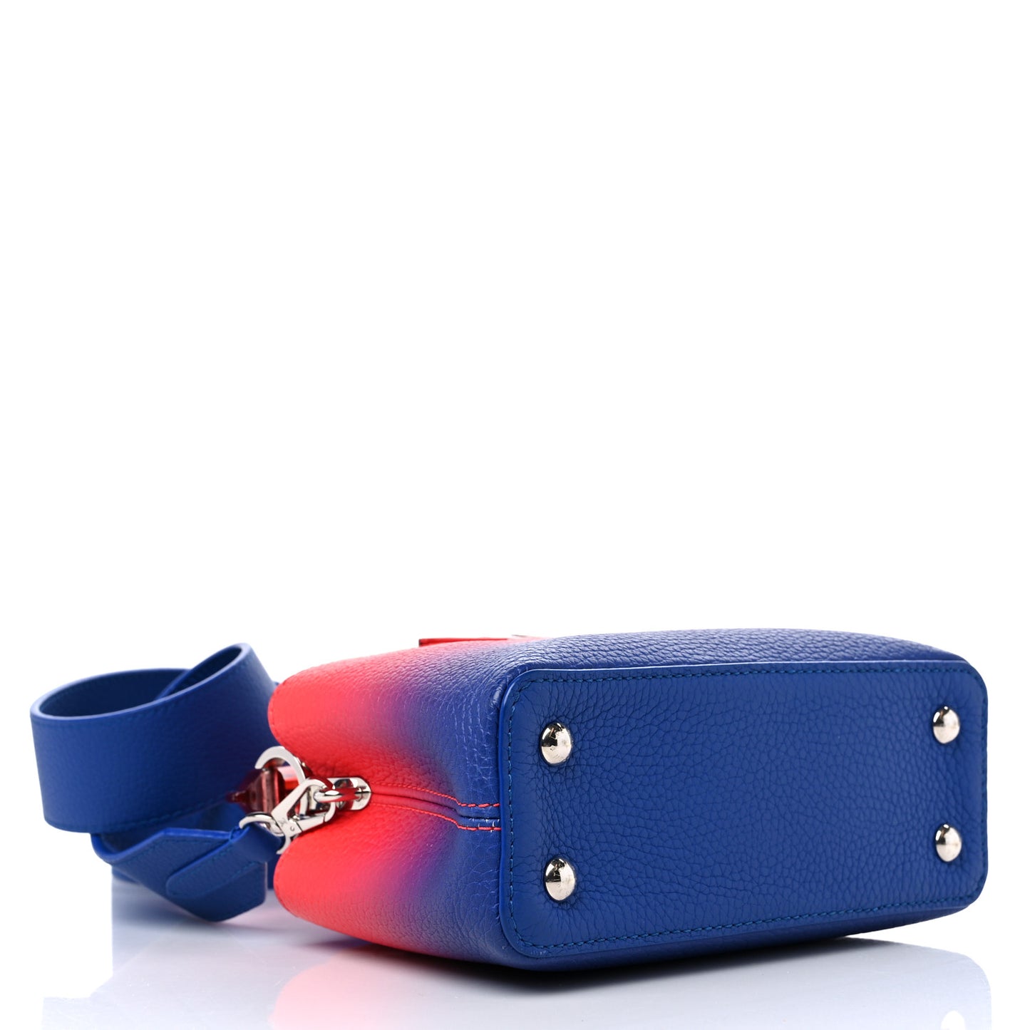 Taurillon Ombre Mini Capucines Blue