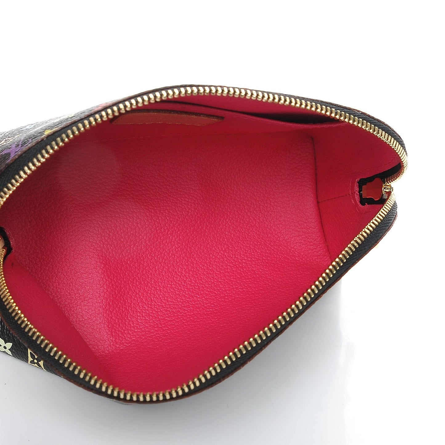 Monogram Multicolor Cosmetic Pouch Black Grenade