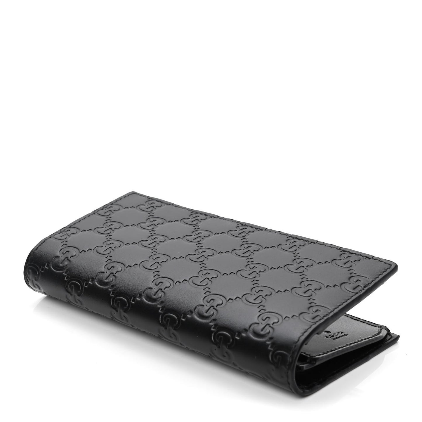 Guccissima Long Wallet Black