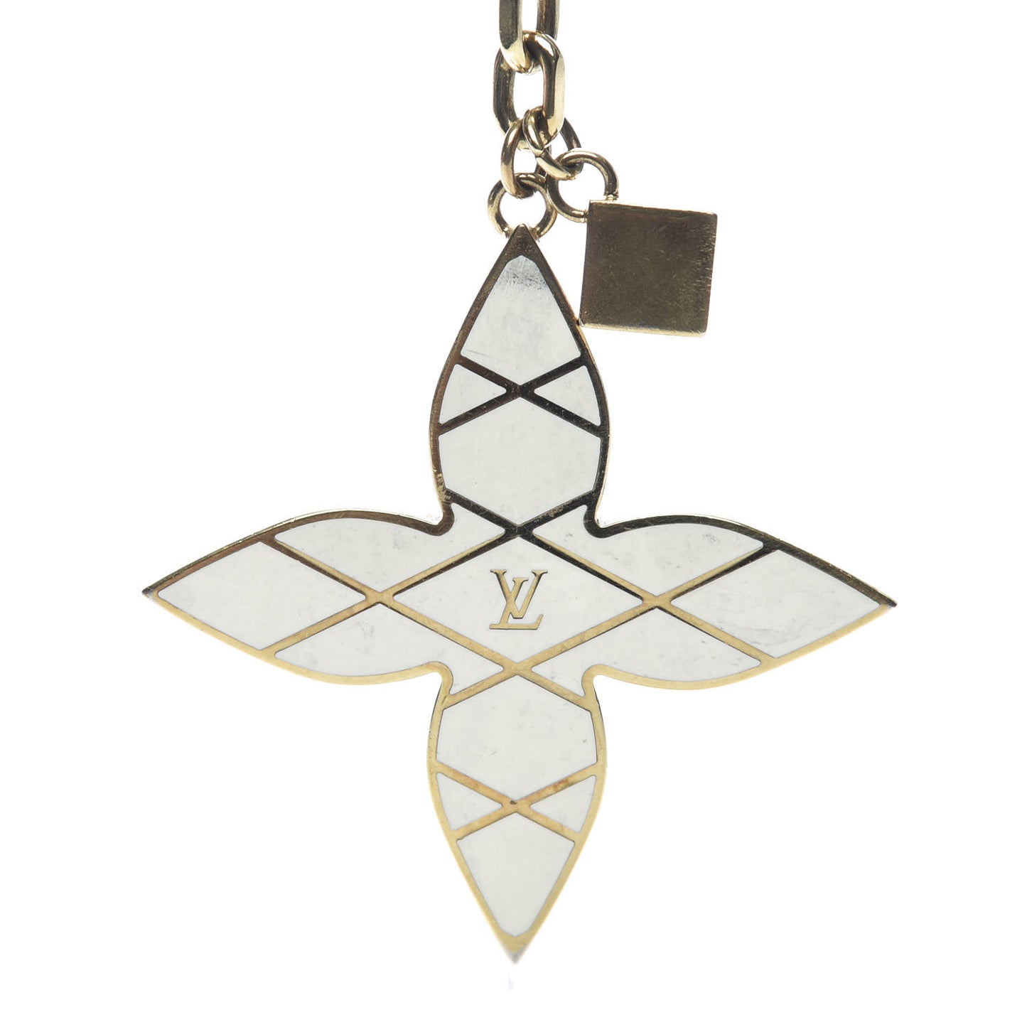 Malletage Flowers Bag Charm Key Holder