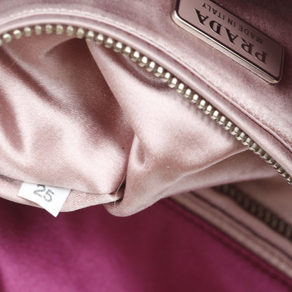 Prada Satin Bow Clutch 8 of 9