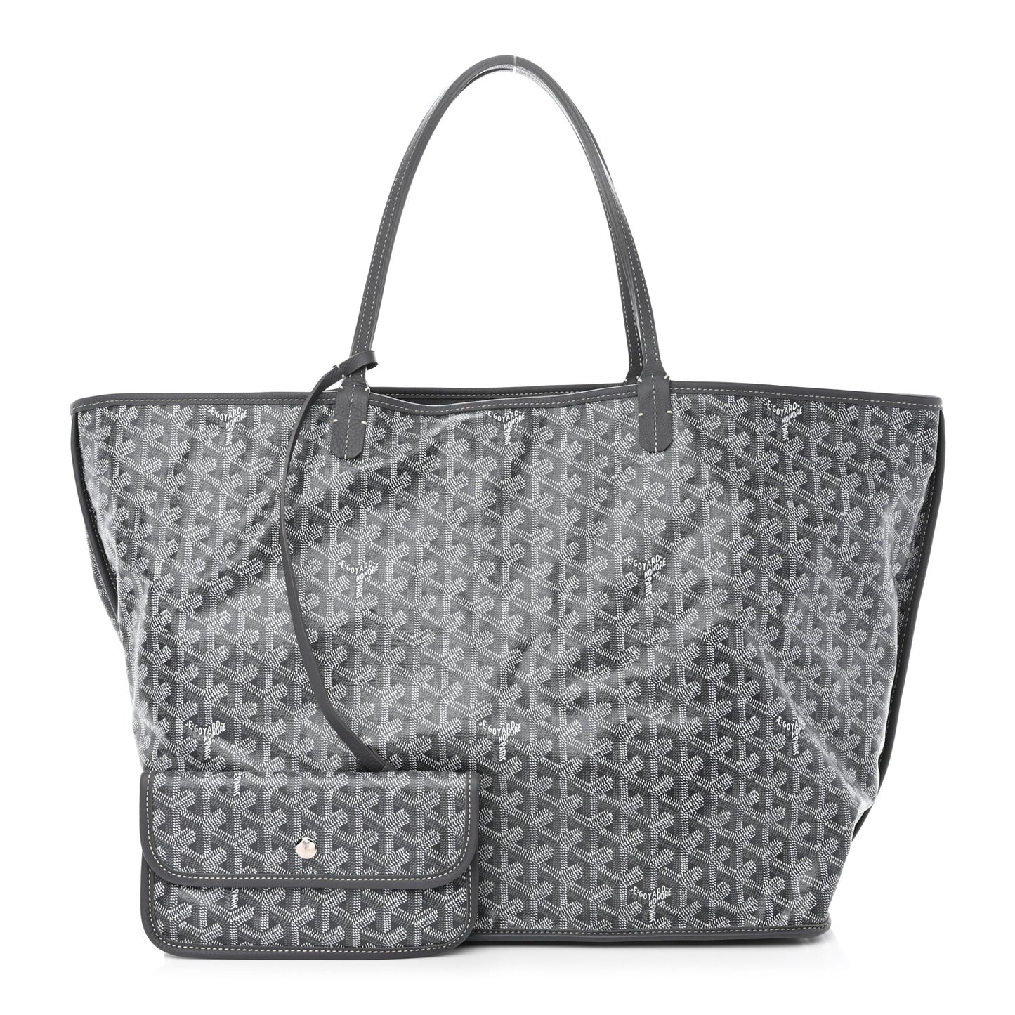 Goyardine Reversible Anjou GM Grey