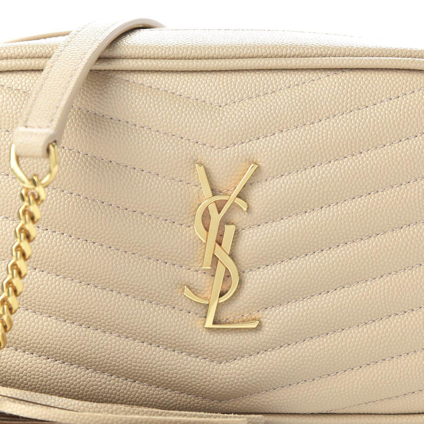 Grain De Poudre Matelasse Monogram Mini Lou Camera Bag New Powder