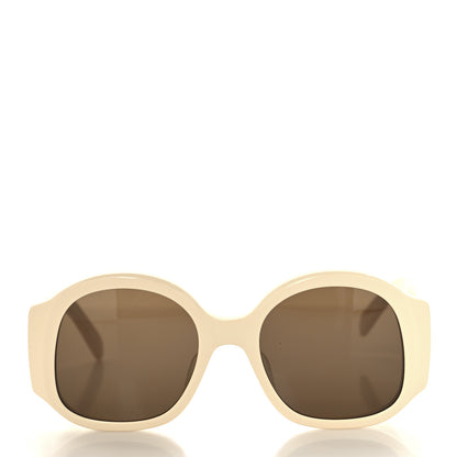 Celine Acetate Triomphe Sunglasses CL40305U White 2 of 7