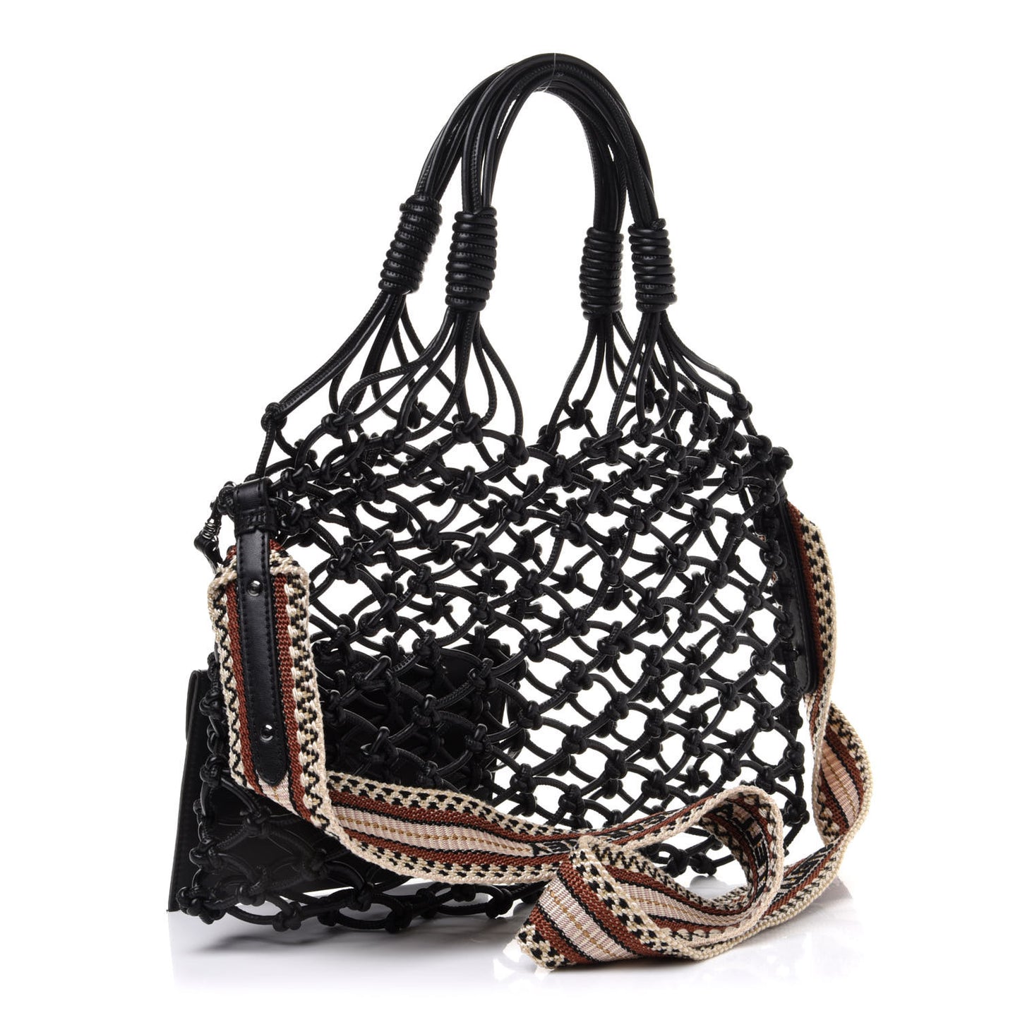 Alter Nappa Knotted Structure Tote Black