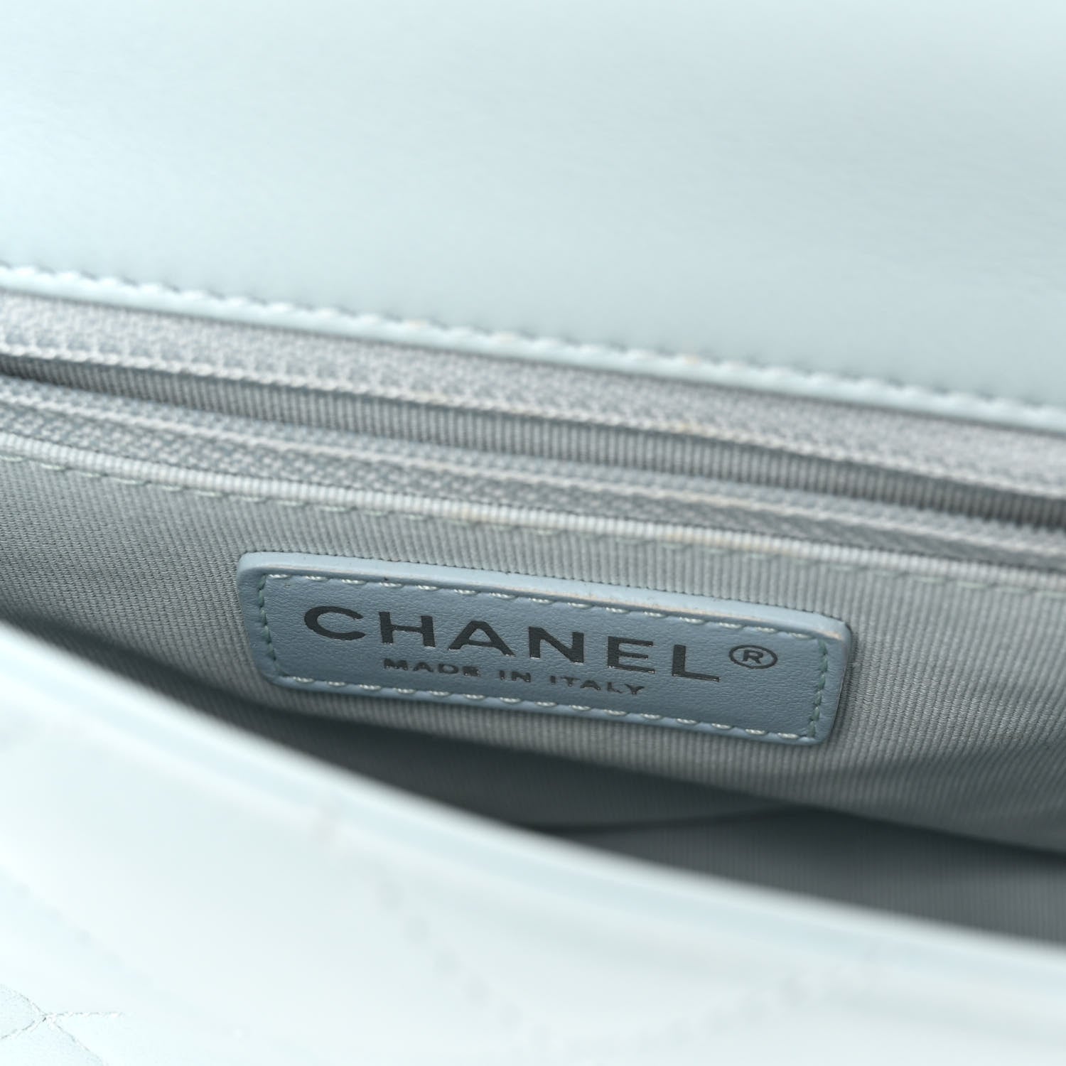 Chanel Lambskin Quilted Mini My Perfect Flap Light Blue 6 of 10