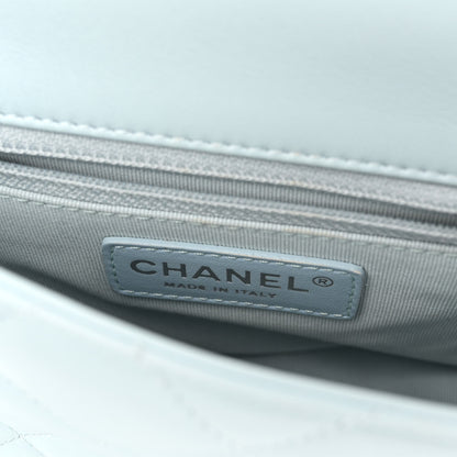 Chanel Lambskin Quilted Mini My Perfect Flap Light Blue 6 of 10