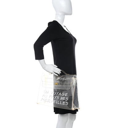 Hermes Vinyl Souvenir De L'Exposition Kelly Transparent 2 of 10