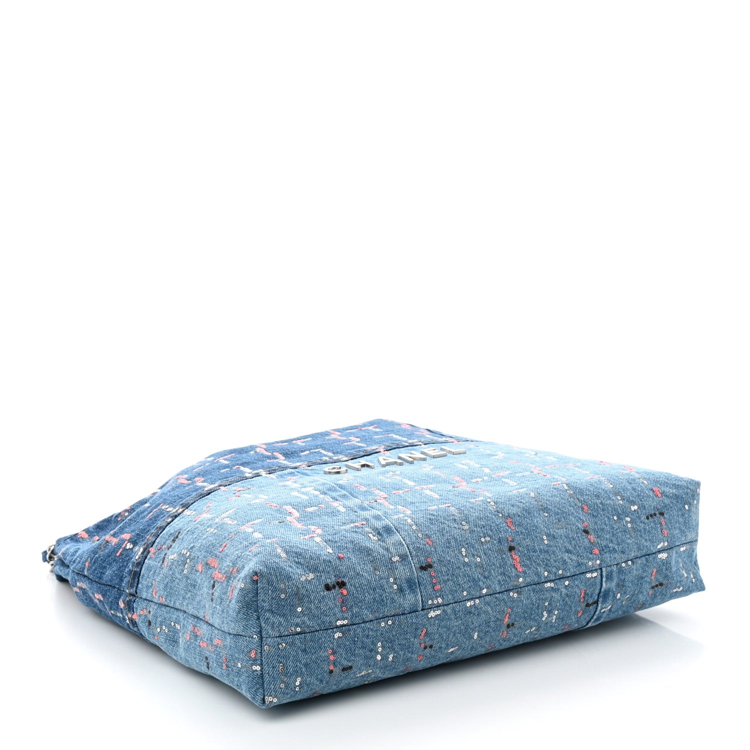 Chanel Denim Sequin Chanel 22 Blue 5 of 12