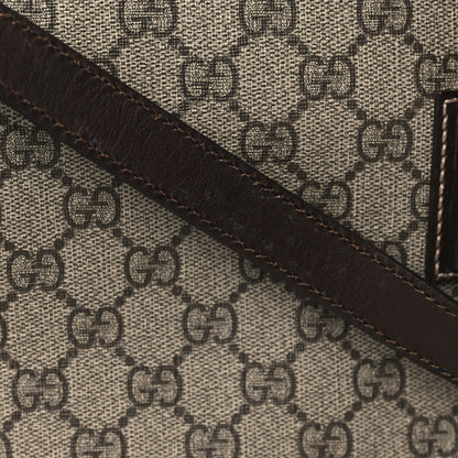 Gucci GG Supreme Monogram Small Joy Tote Dark Brown 10 of 11