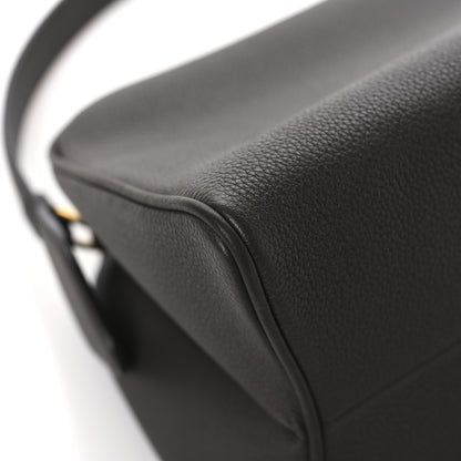 Khaite Pebbled Calfskin Cate Bag Dark Brown 8 of 11