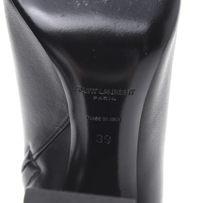 Saint Laurent Nappa Vendome Loulou Ankle Zip Boot 39 Black 7 of 12