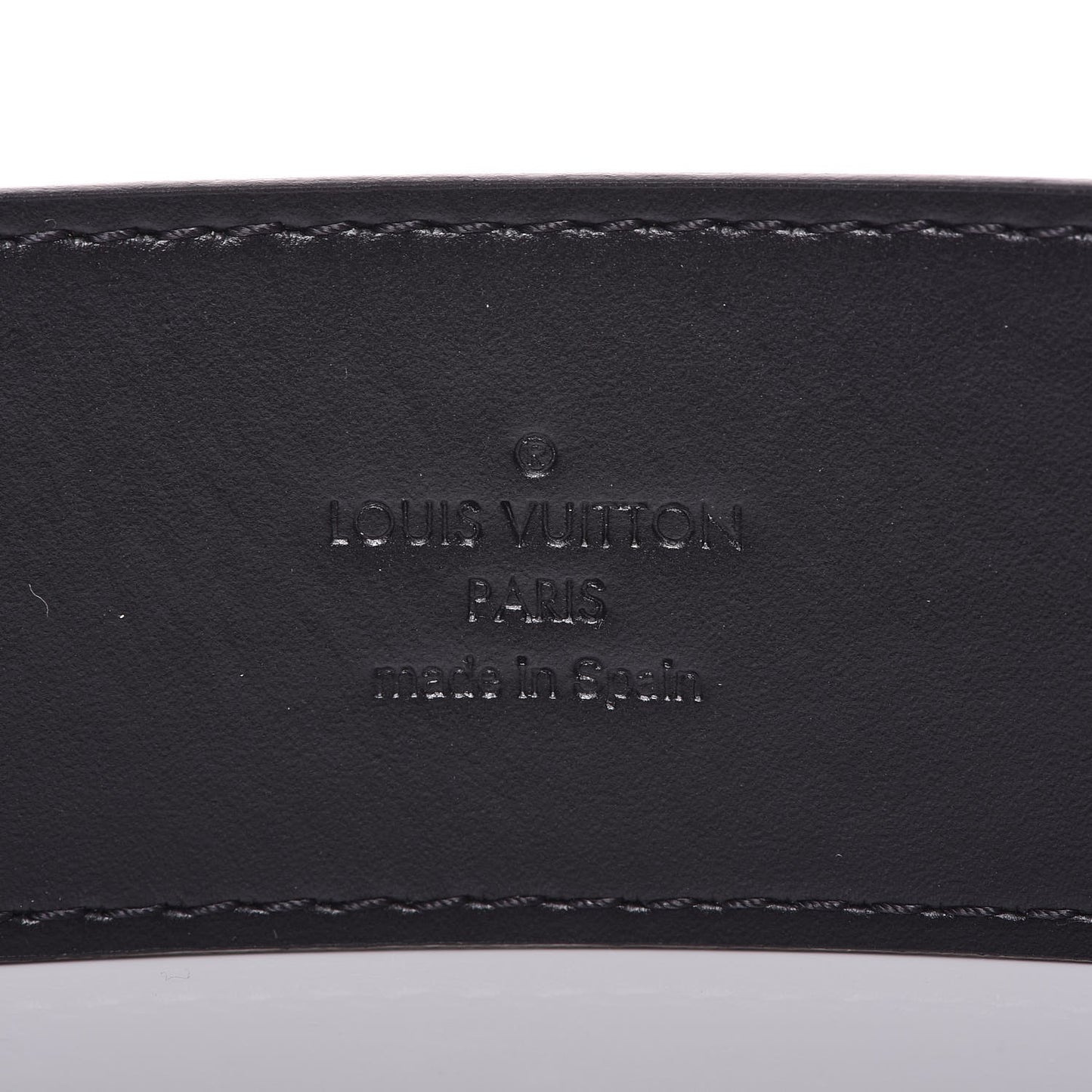 Damier Graphite 40mm LV Initiales Belt 110 44
