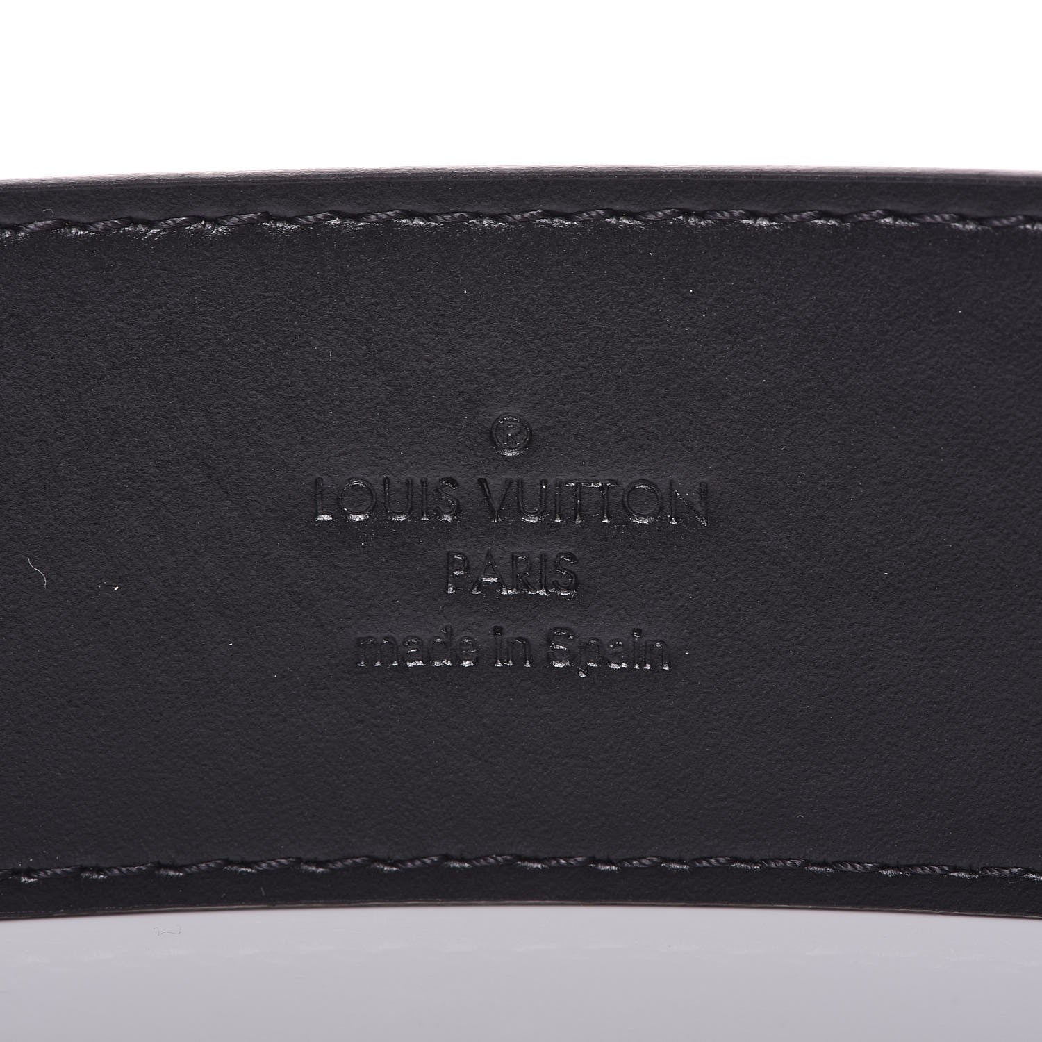 Louis Vuitton Damier Graphite 40mm LV Initiales Belt 110 44 5 of 8