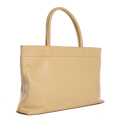 Chanel Caviar CC Tote Beige Clair 3 of 7