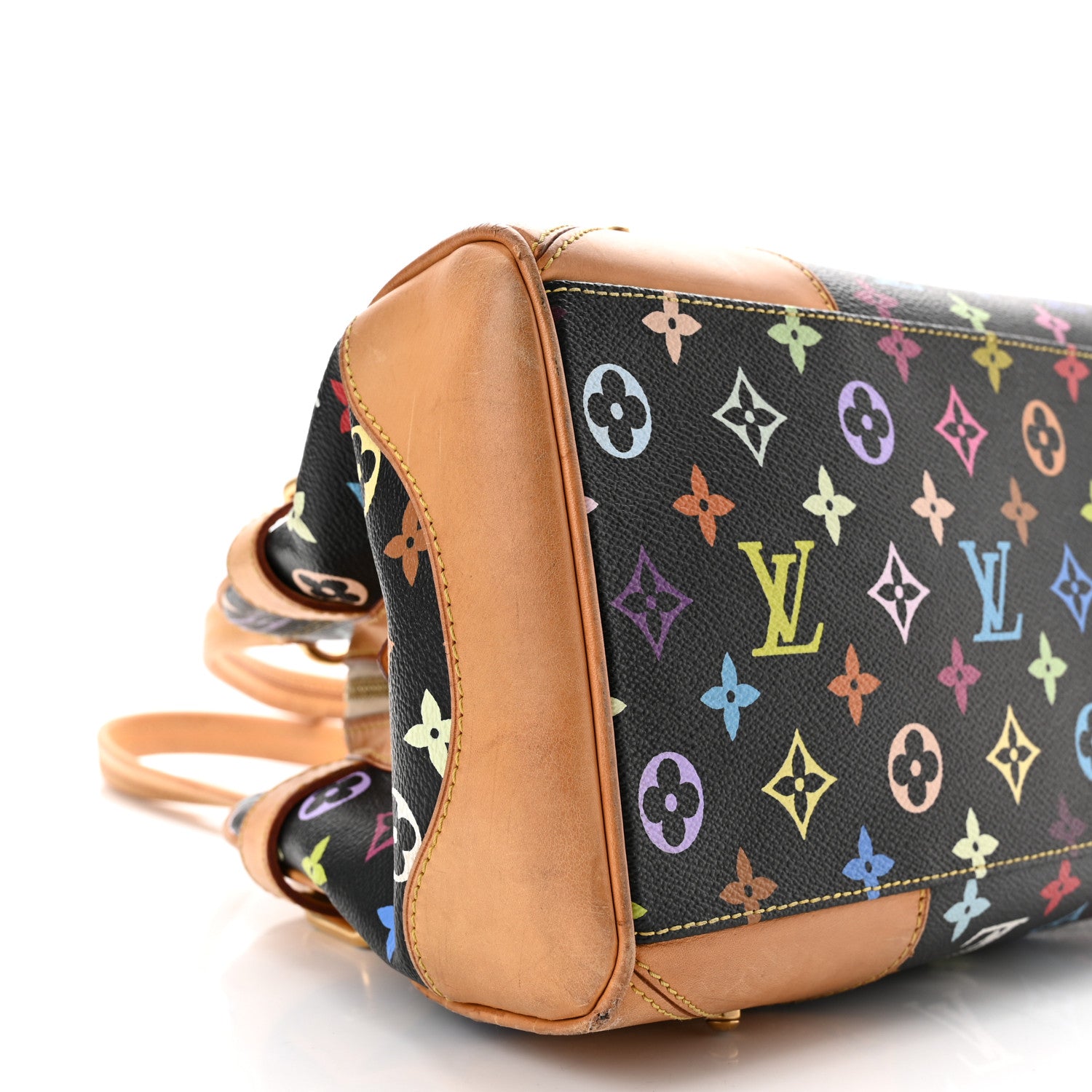 Louis Vuitton Monogram Multicolor Claudia Black 8 of 12