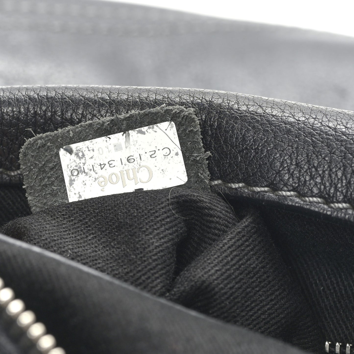 Calfskin Paddington Hobo Black