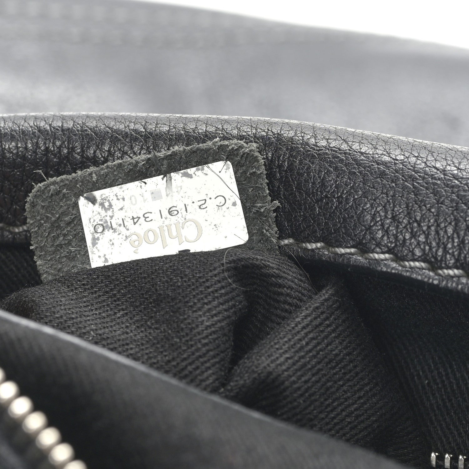 Chloe Calfskin Paddington Hobo Black 6 of 8