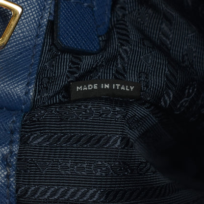 Prada Saffiano Medium Galleria Double Zip Tote Bleuette 12 of 26