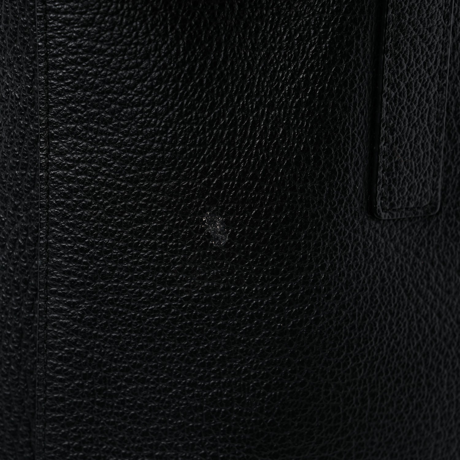 MCM Grained Calfskin Medium Reversible Wandel Tote Black 29 of 29