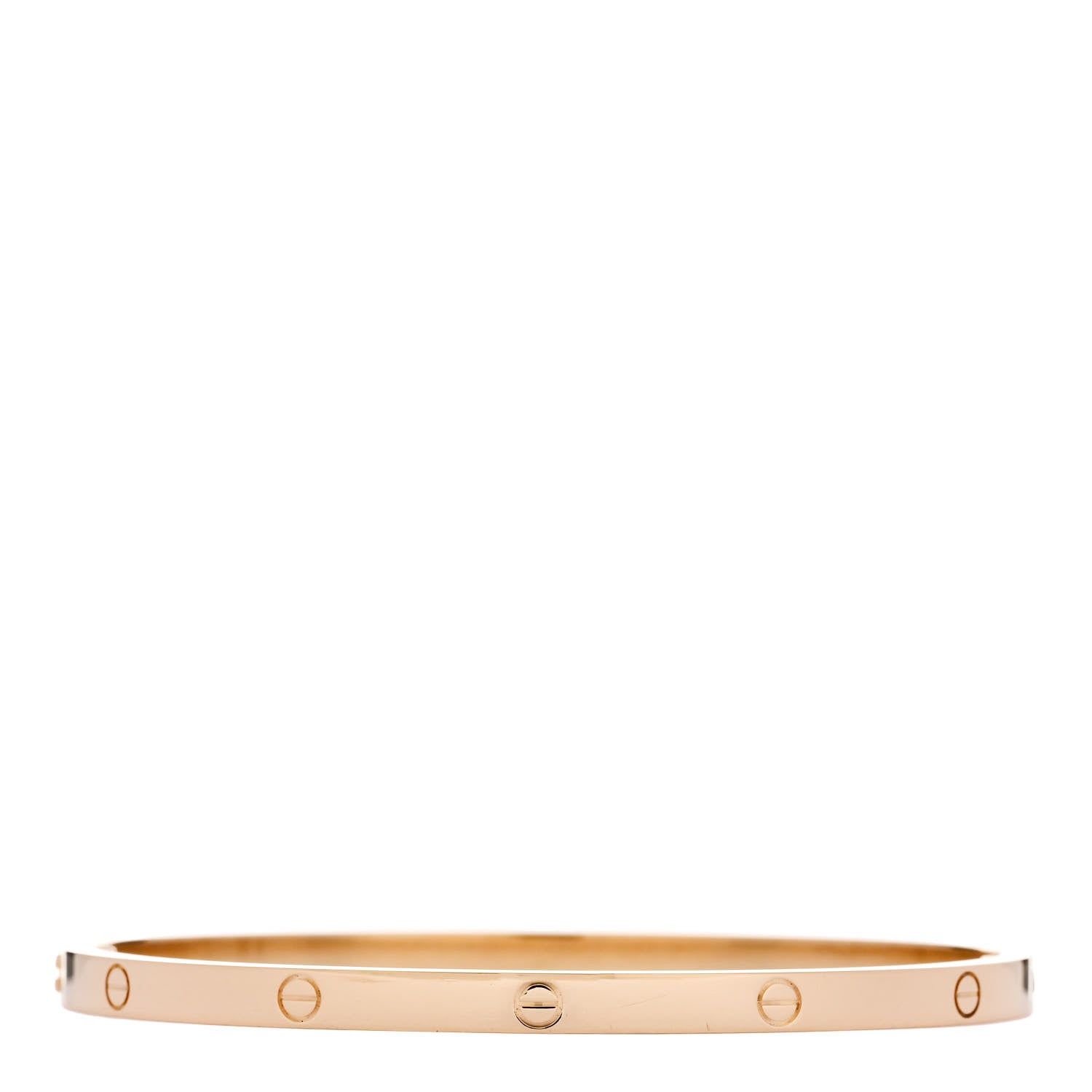 Cartier 18K Yellow Gold Small LOVE Bracelet 17 2 of 4