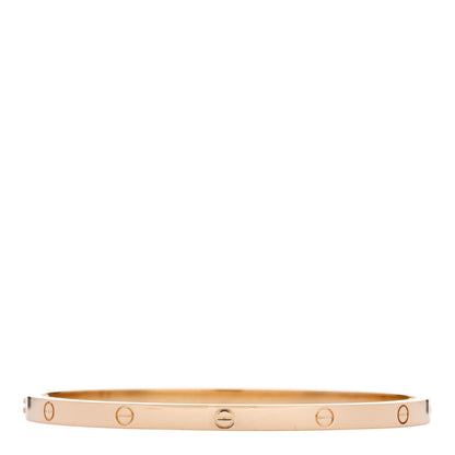Cartier 18K Yellow Gold Small LOVE Bracelet 17 2 of 4