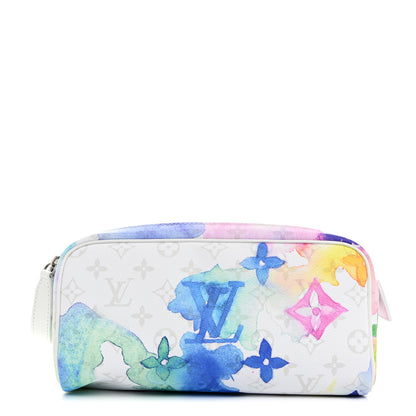 Louis Vuitton Monogram Watercolor Dopp Kit Toilet Pouch Multicolor 1 of 6