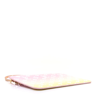 Louis Vuitton Monogram By The Pool Neverfull MM Pochette Light Pink 4 of 11