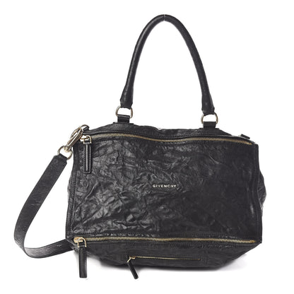 Givenchy Tumbled Sheepskin Large Pandora Black 1 of 11