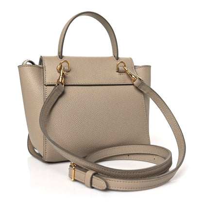 Celine Grained Calfskin Pico Belt Bag Light Taupe 3 of 9