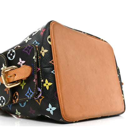 Louis Vuitton Monogram Multicolor Petit Noe Black 7 of 8