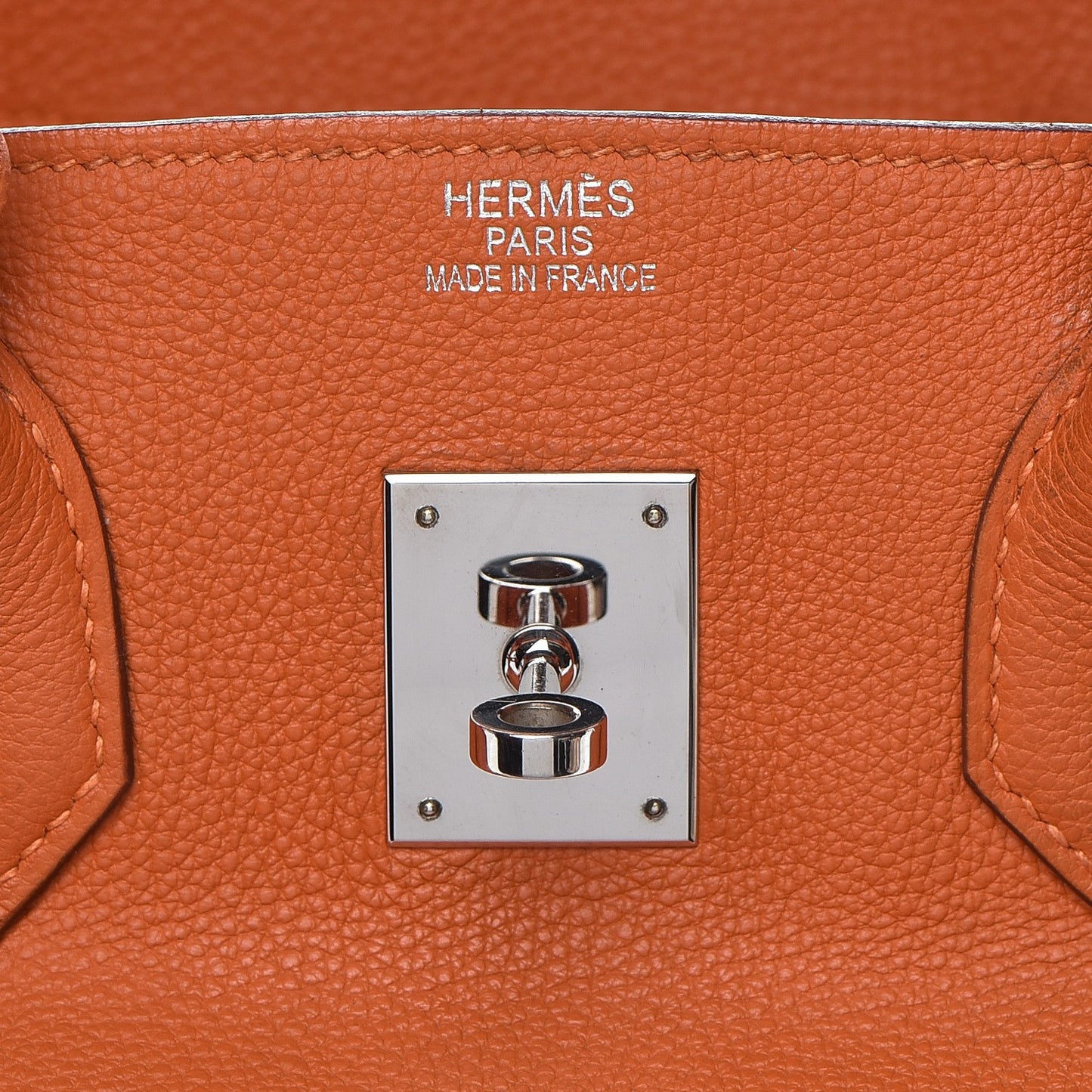 Togo Birkin 35 Orange
