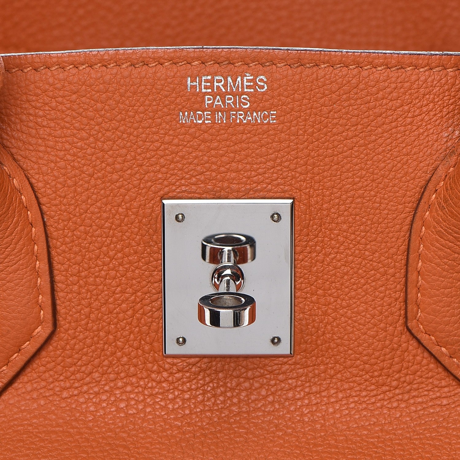 Hermes Togo Birkin 35 Orange 6 of 36