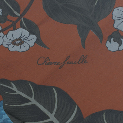 Hermes Silk Mousseline Chevrefeuille 140 Shawl Scarf 8 of 10