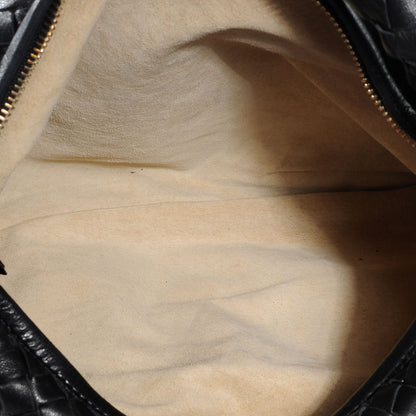 Bottega Veneta Woven Medium Veneta Hobo Nero 5 of 7