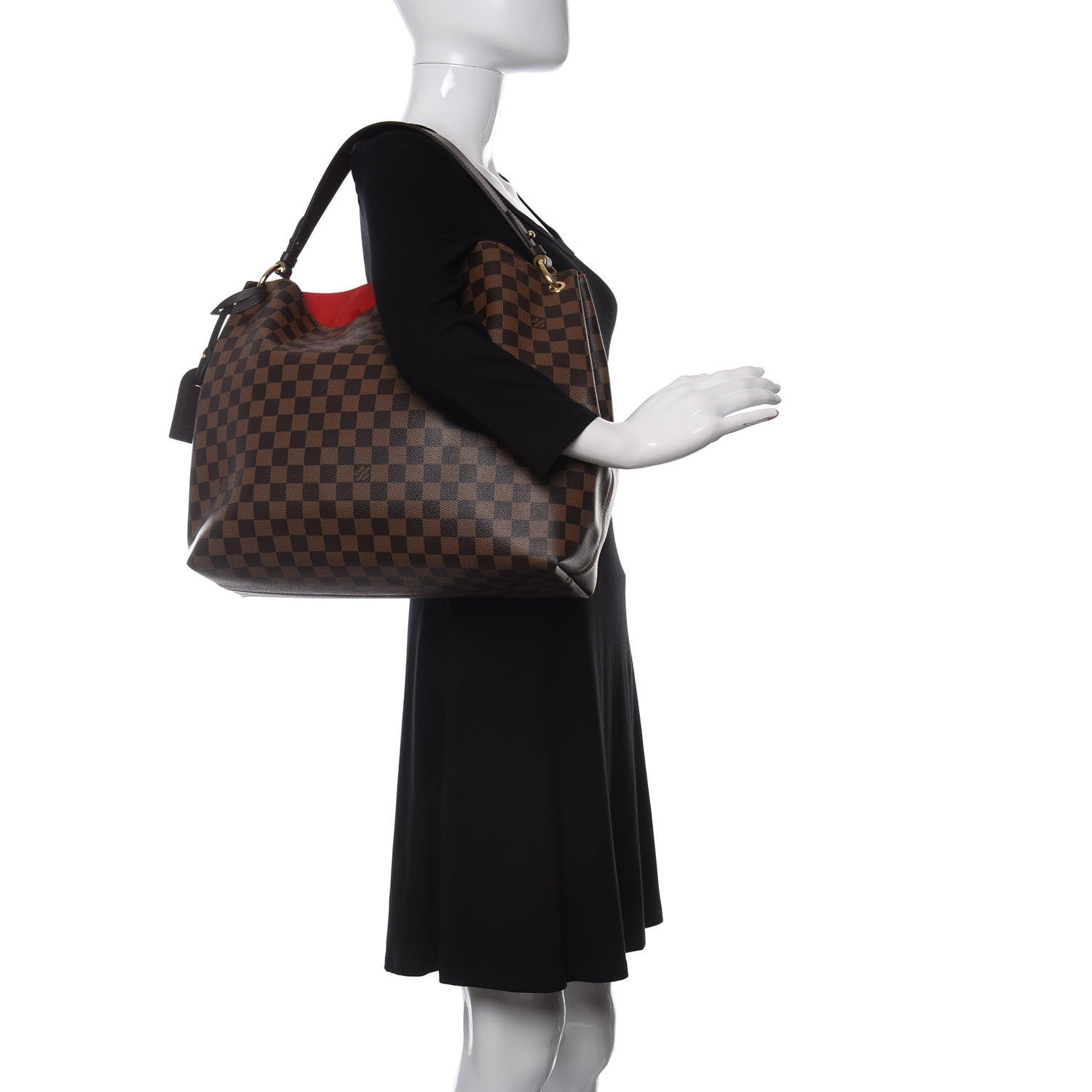 Louis Vuitton Damier Ebene Graceful MM 2 of 9