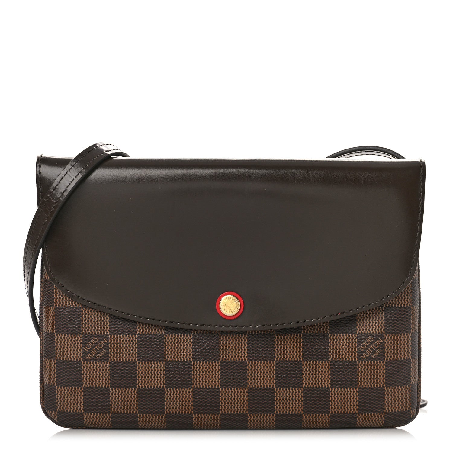 Louis Vuitton Damier Ebene Twice Cherry 1 of 8
