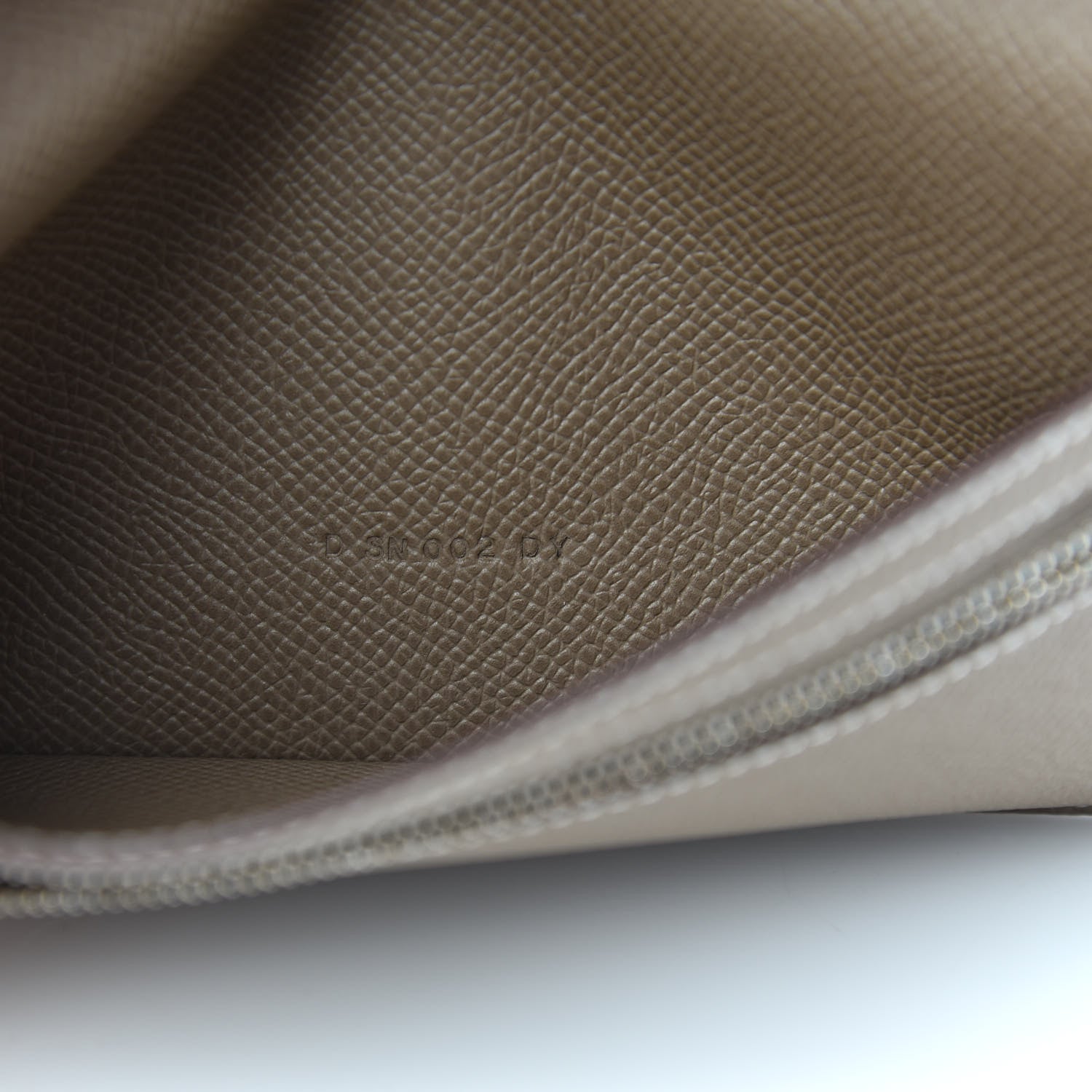 Hermes Epsom Bearn Gusset Wallet Etoupe 8 of 8