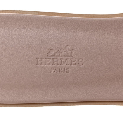 Hermes Epsom Oran Sandals 38 Rose Pale 6 of 9