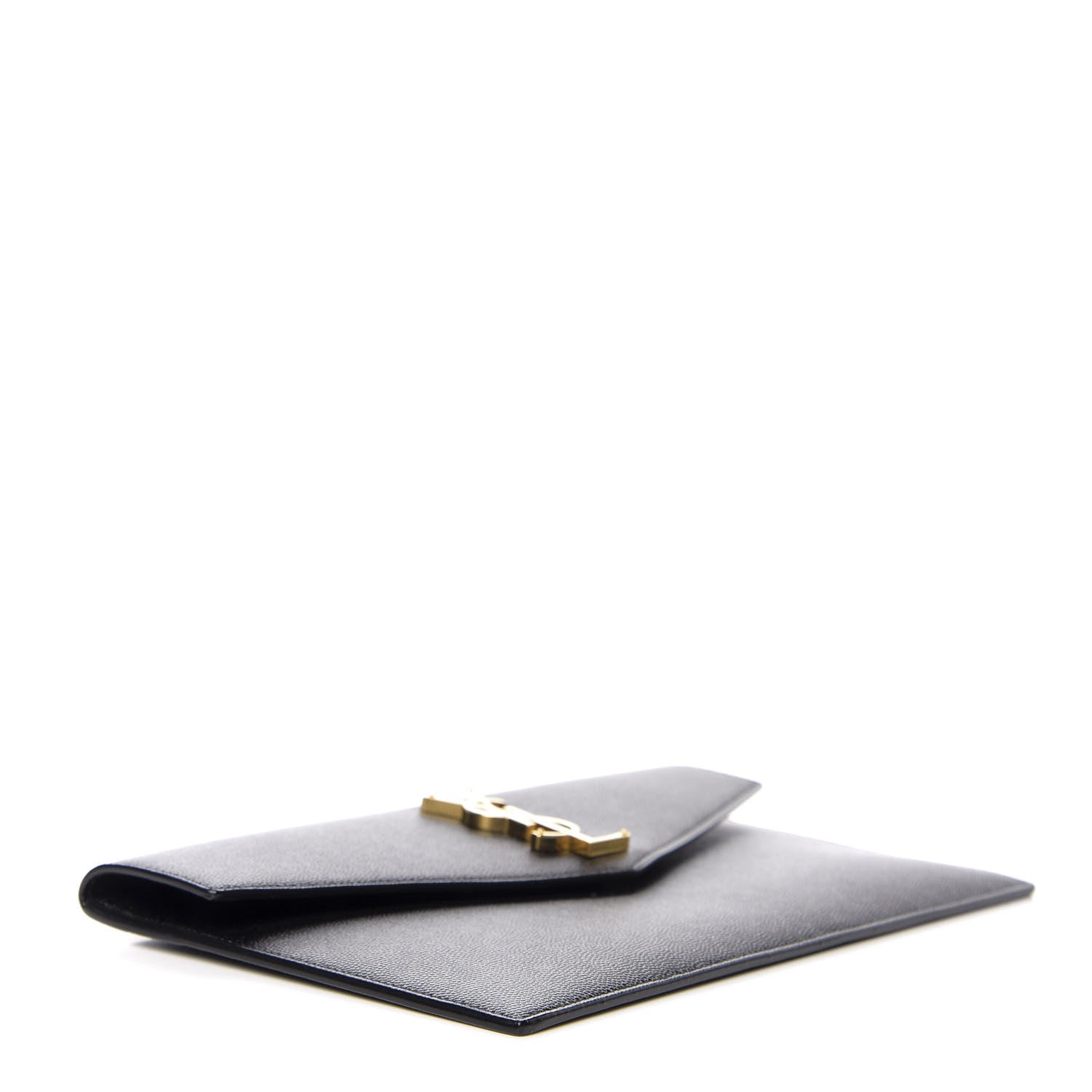 Saint Laurent Grain De Poudre Uptown Pouch Black 3 of 6