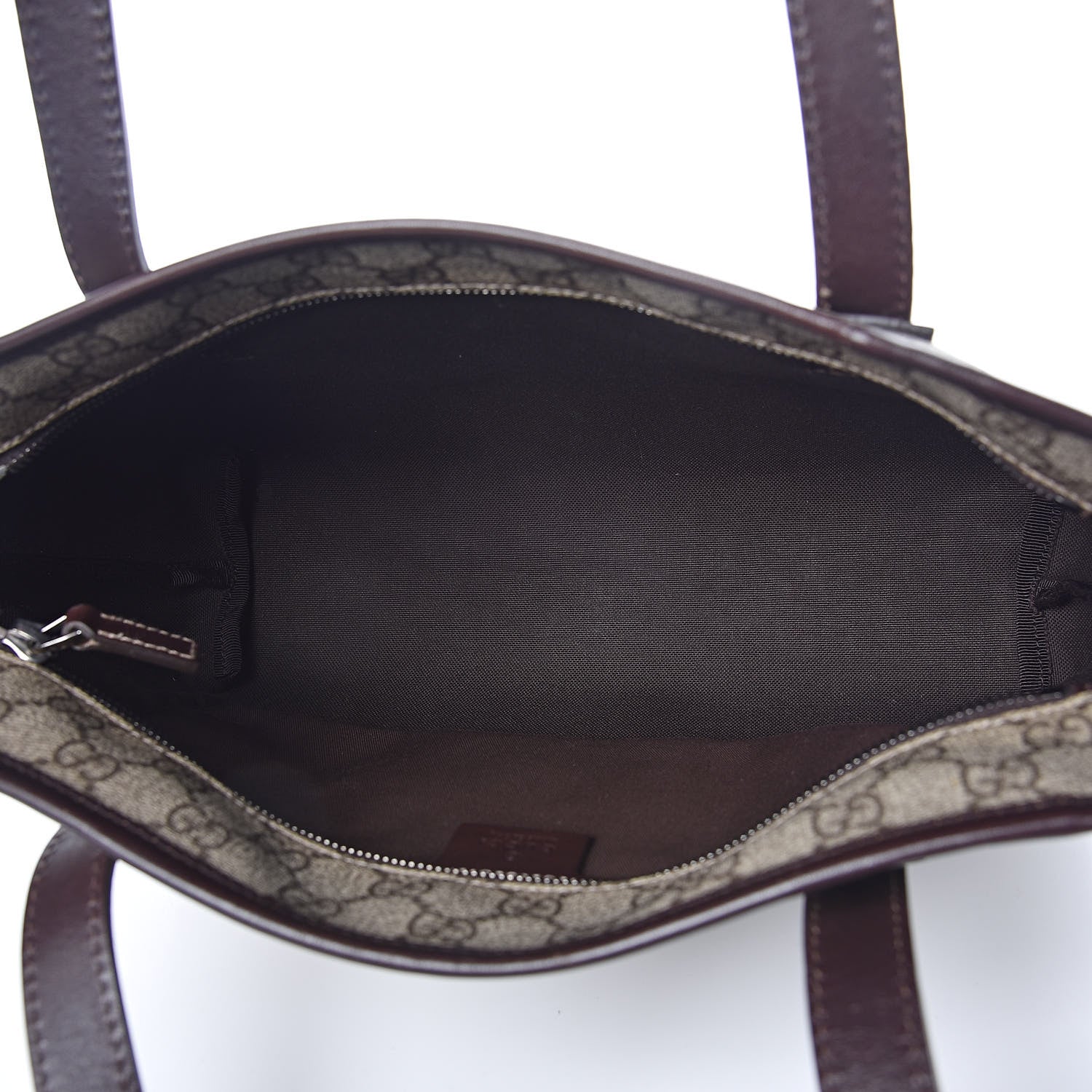 Gucci GG Supreme Monogram Small Joy Tote Dark Brown 5 of 10