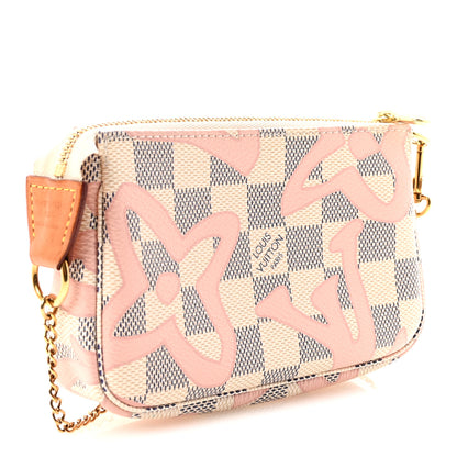 Louis Vuitton Damier Azur Tahitienne Mini Pochette Accessories 3 of 7