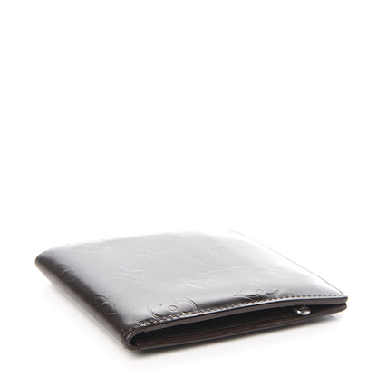 Louis Vuitton Monogram Glace Compact Wallet Cafe Brown 3 of 7