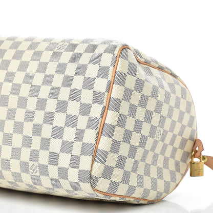 Louis Vuitton Damier Azur Speedy 35 9 of 11