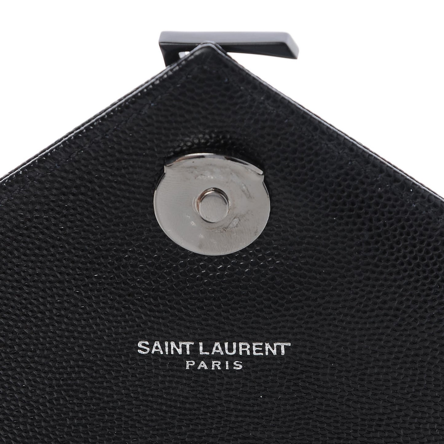 Grain De Poudre Textured Mixed Matelasse Triquilt Medium Monogram Satchel Black