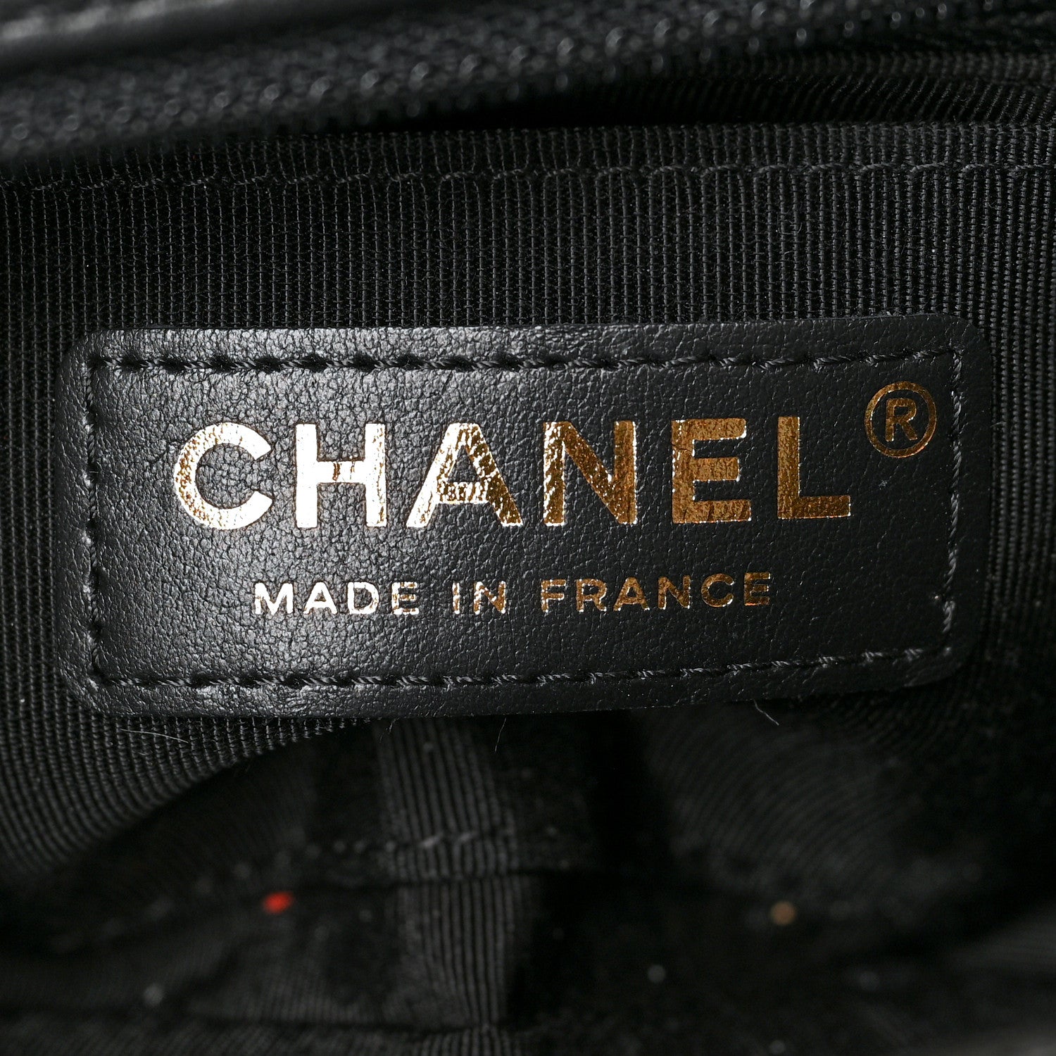 Chanel Calfskin Chevron Quilted Mini Statement Flap Black 6 of 10