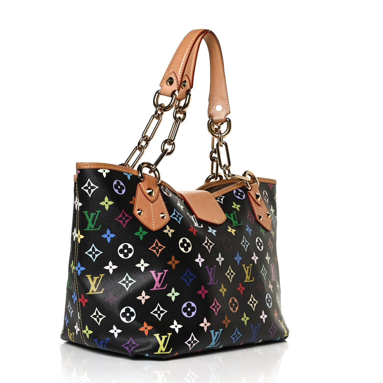 Louis Vuitton Monogram Multicolor Annie GM Black 3 of 11
