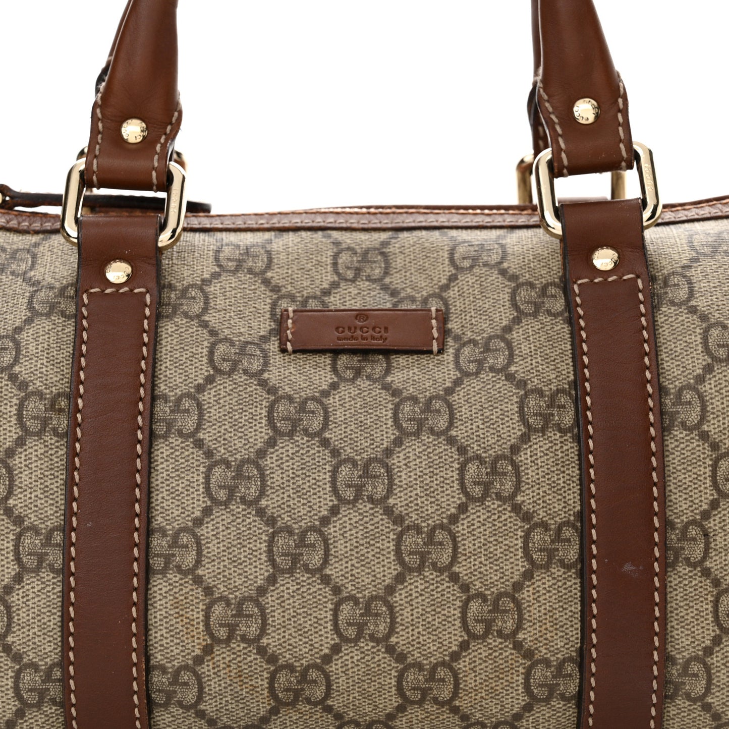 GG Plus Monogram Small Joy Boston Brown
