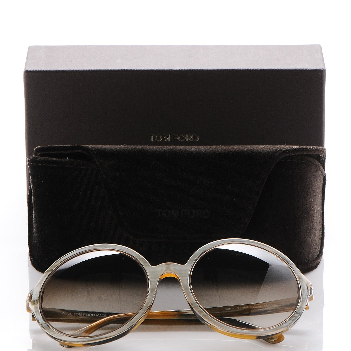 Carrie Sunglasses TF268 Grey Horn