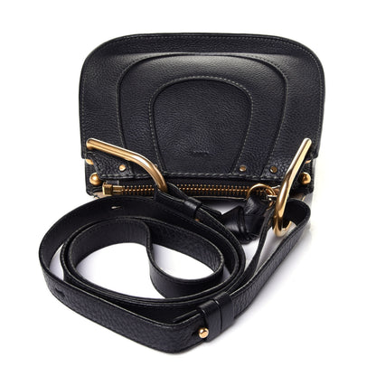 Chloe Grained Calfskin Nano Hayley Hobo Black 10 of 10
